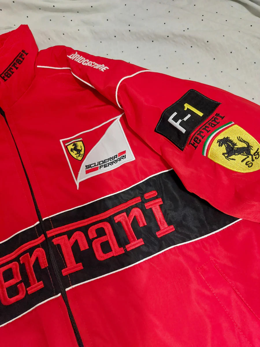 RCWR™ FERRARI RED - Vintage F1 Jacket
