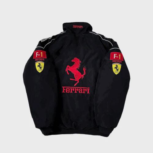 RCWR™ FERRARI BLACK - Vintage F1 Jacket